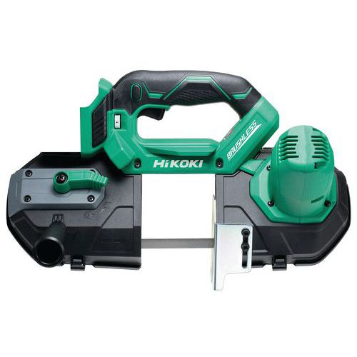 Hitachi 1 Scie à Ruban 18v Li-ion Brushless – 83mm - Solo - Hikoki