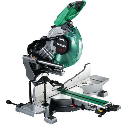 Hitachi 1 Scie Radiale à Coupe D'onglet Multivolt Diamètre 255mm Solo - Hikoki