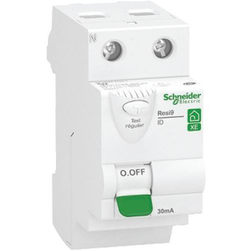 Interrupteur Différentiel - 2p - 40a - 30ma - Resi9 Xe