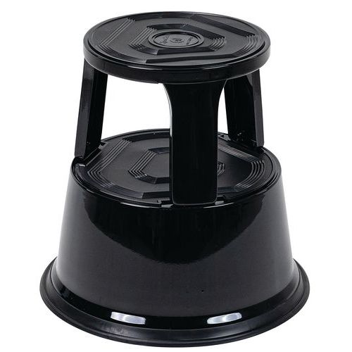 Marchepied Mobile Acier - Noir