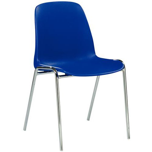 Chaise coque non feu empilable Chaise coque non feu empilable