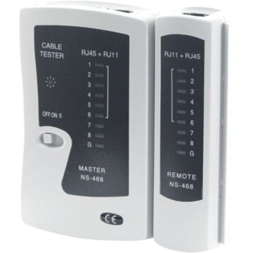 Testeur RJ45 et RJ12 et RJ11 réseau et téléphonie Testeur RJ45 et RJ12 et RJ11 réseau et téléphonie
