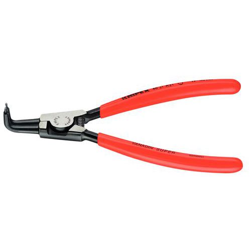 Pince Pour Circlips Extérieurs Coudée à 90Â° De 19 à 60mm - Gainage Pvc