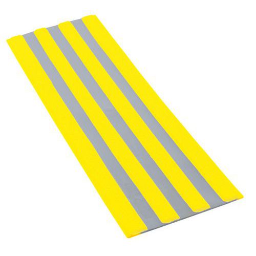 Bande Aide à L'orientation 4 Nervures - Jaune/gris - Novap