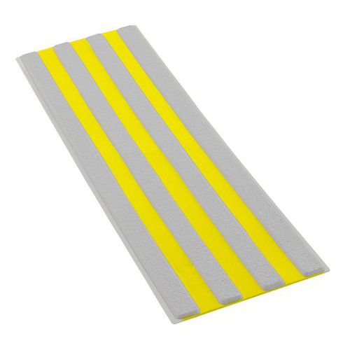Bande Aide à L'orientation 4 Nervures - Gris/jaune - Novap