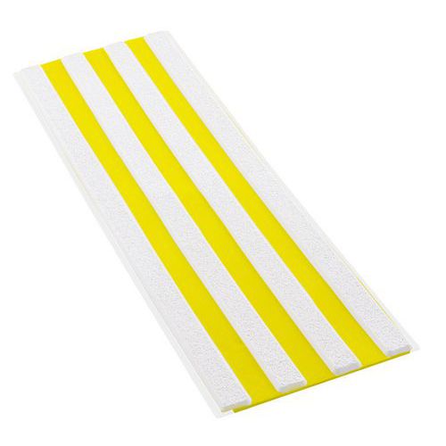 Bande Aide à L'orientation 4 Nervures - Blanc/jaune - Novap