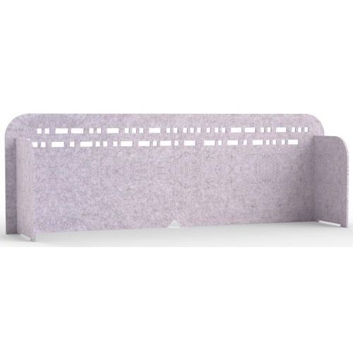 Cloison Acoustique En Feure Gris Clair Taille L 150x35cm