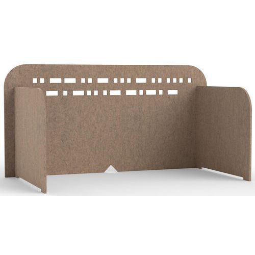 Cloison Acoustique En Feutre Beige Taille M 100x55cm