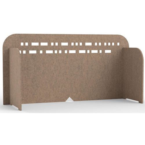 Cloison Acoustique En Feutre Beige Taille M 100x35cm