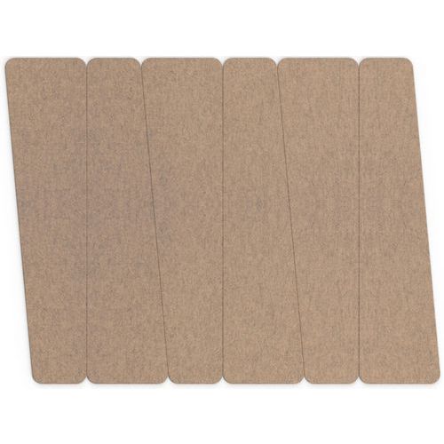 Dalle Acoustique Murale Géométrique Feutre Bleu