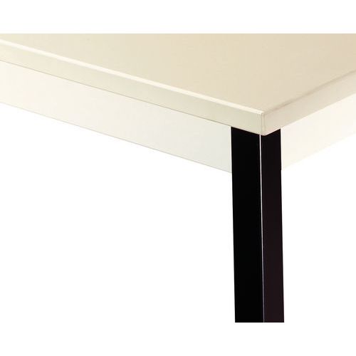 7 combinaisons au choix :plateau beige, piétement brun 7 combinaisons au choix :plateau beige, piétement brun