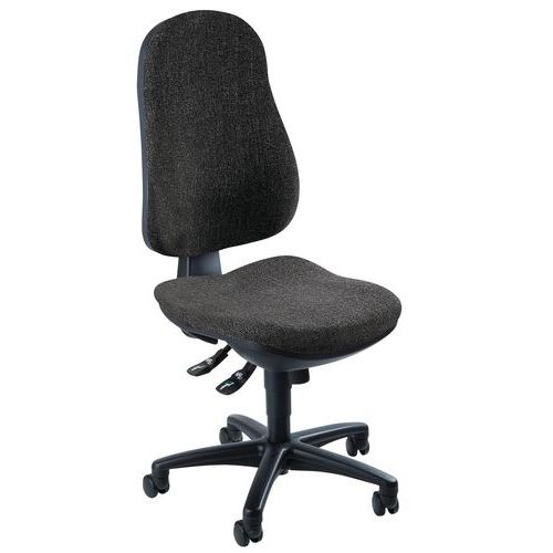 Siège De Bureau Sans Accoudoir Doss. H:58 Cm Ass. P:46 Cm
