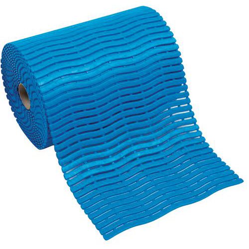 Caillebotis Standard Rouleau Col.:bleu Largeur:60 Cm
