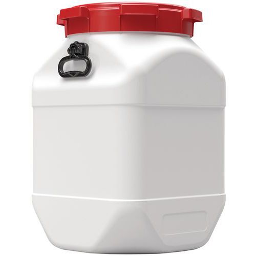 Fût Carré Avec Couvercle - 66l