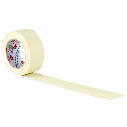 Ruban de masquage MSK60 50mm x 50m - Multi-usage, résistant 80°C, intérieur/extérieur