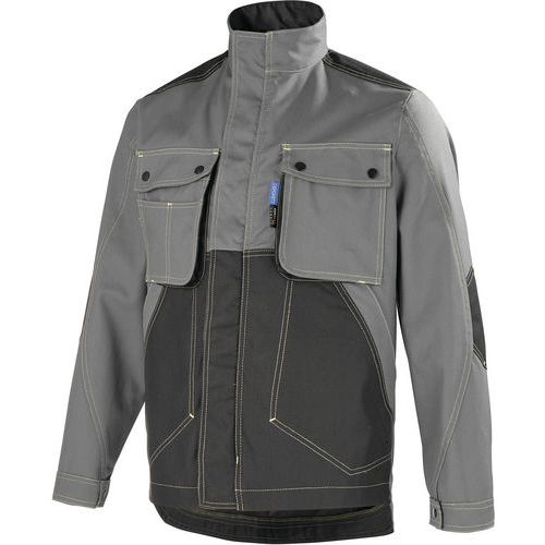 Blouson De Travail Craft Worker 9250 - Gris Convoy / Noir - 5
