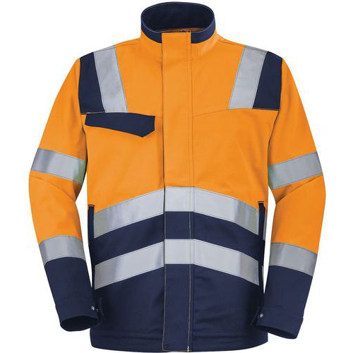 Blouson Fluo Safe Xp 9d86 - Orange Fluo / Marine - 0