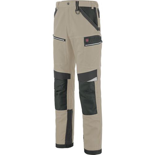 Pantalon De Travail Homme Spanner 1athup - Beige / Charcoal - 5