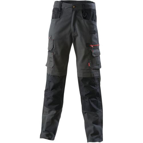 Pantalon De Travail Foras 1atncp - Charcoal / Noir - 5