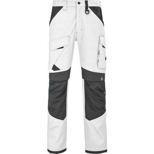 Pantalon De Travail Ruler 1att3 - Blanc / Charcoal - 1