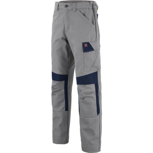Pantalon De Travail Poches Genoux Muffler 1colup-mineral Gris/marine- 0