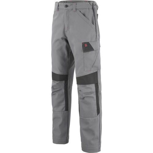 Pantalon De Travail Poches Genoux Muffler 1colup-mineral / Charcoal - 0