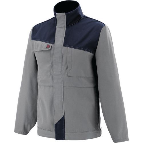 Blouson De Travail Grenat 3colup - Mineral Gris / Marine- 0