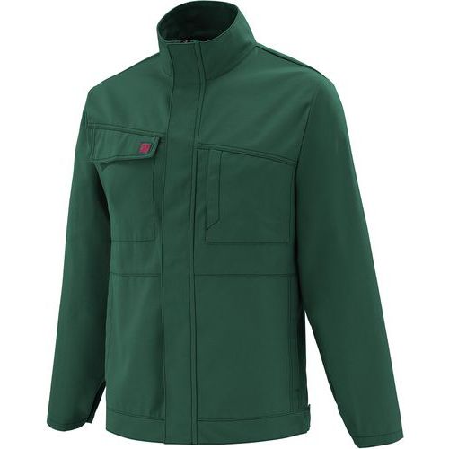 Blouson De Travail Homme Jaspe 3mimup - Vert Bottle - 5