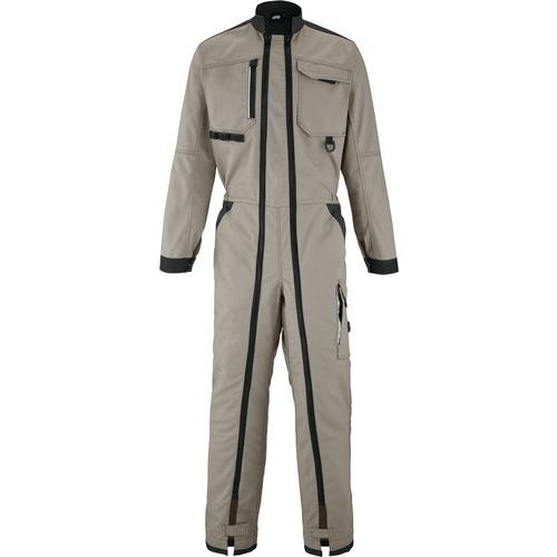 Combinaison De Travail 2 Zip Wire 5atg3 - Beige / Charcoal - 5