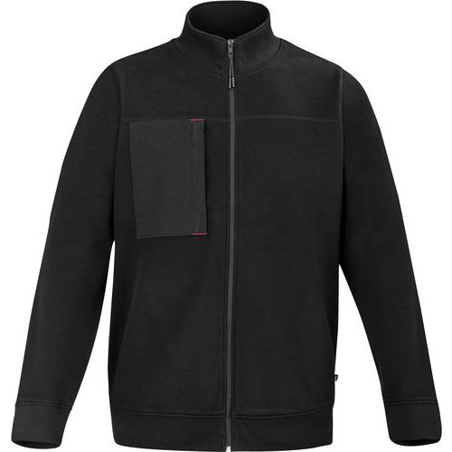 Sweat Zippe Steel D300att2 - Noir - L