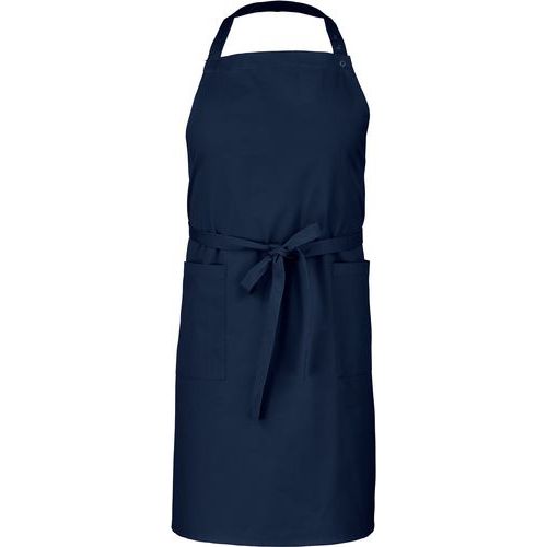 Tablier à Bavette Galanga 9glg - Bleu Marine - Taille Unique