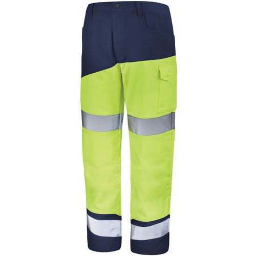 Pantalon Fluo Safe Xp 9b86 - Jaune Fluo / Marine - 4