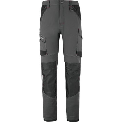 Pantalon De Travail Stretch Ruler 1attst - Charcoal / Noir - 44