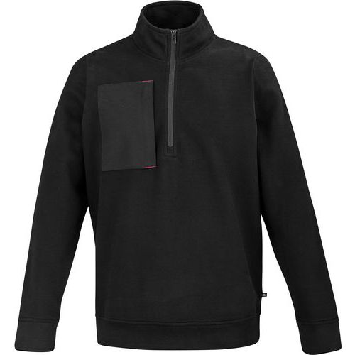 Sweat 1/2 Zip Sandstone E300att2 - Noir - 3xl