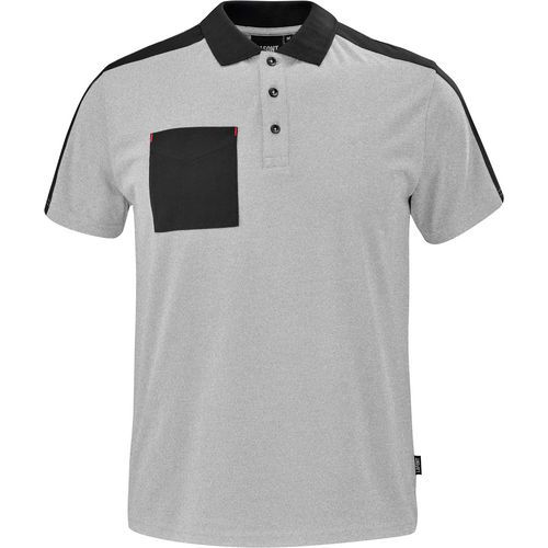 Polo Hone D190att2 - Gris Chiné / Noir - Xl