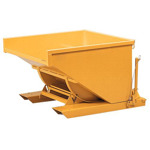 Benne Automatique Acier Laque 850 Litres- Sur Socle