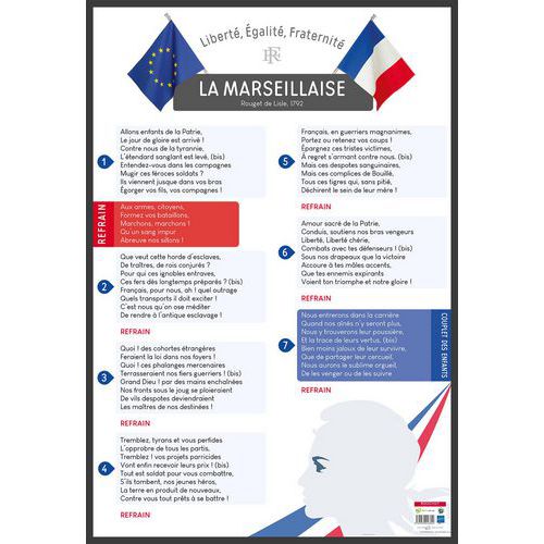 Poster 50x70cm la Marseillaise thumbnail image 1