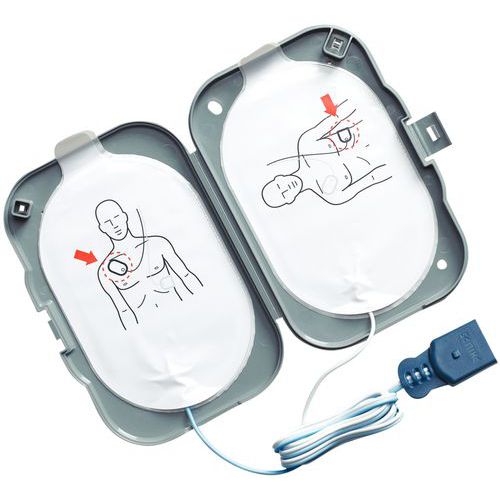 Etui 2 Ã‰lectrode Défibrilation Pour Heartstart Frx