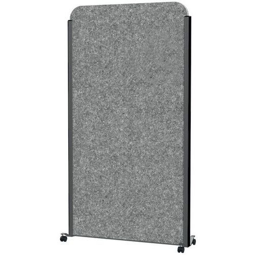 Separateur De Bureau Acoustic Cocoon 100x180 Anthracite Maul