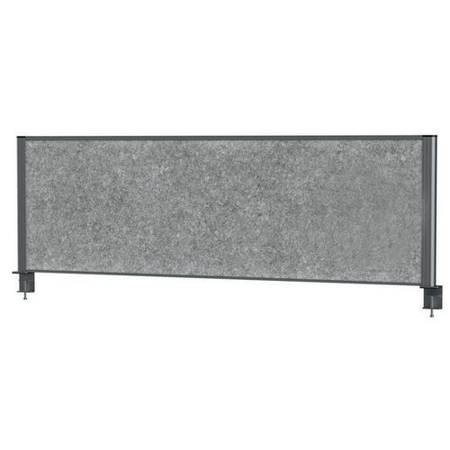 Separateur De Bureau Acoustic Connecto 160x50 Anthracite