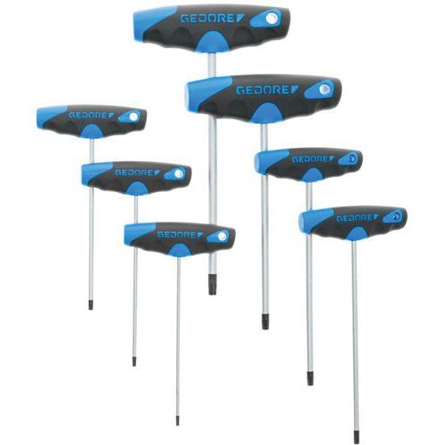 Jeu 7 Tournevis Poignée En T Vis Torx 2142tx-007