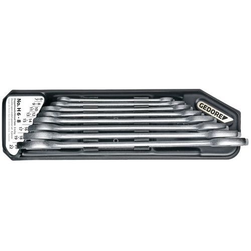 Jeu 8 Clés à Fourche Métriques H 6-8