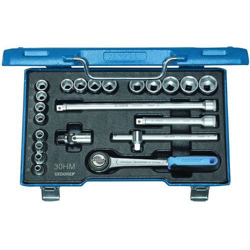 Jeu 22 Douilles 3/8 Ud 6-22mm - D30hmu-10