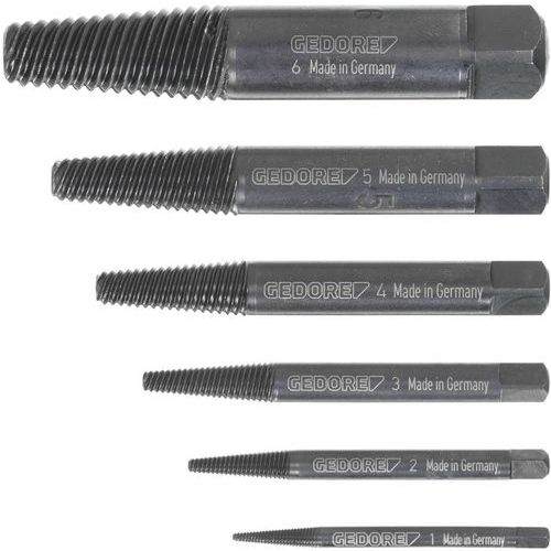 Jeu 6 Extracteurs De Vis 8551 M3-m24