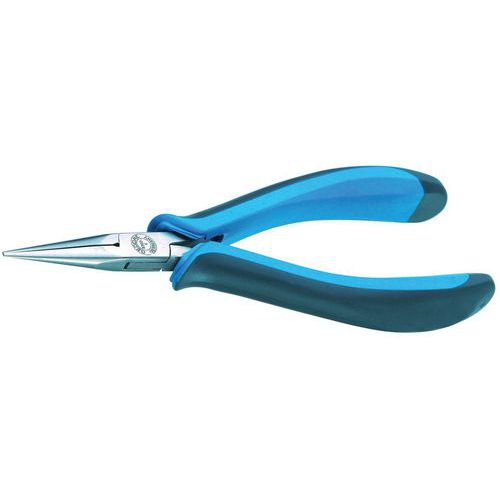 Pince Pour Électronique à Bec Demi-rond Droit 8307-4