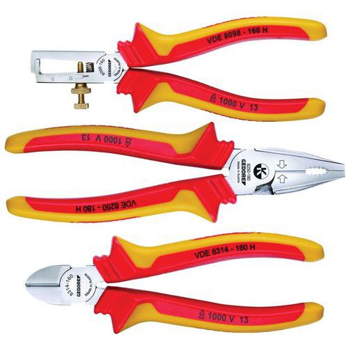 Pince Vde Set 3 Pièces En L-boxx Mini 1102-004 Vde