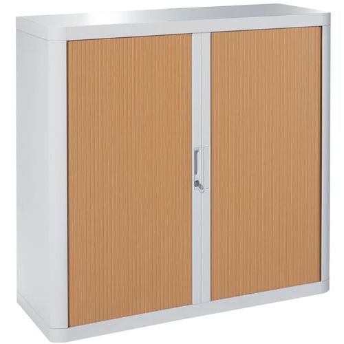 Armoire à rideaux en kit EasyOffice - Hauteur 104 cm Armoire à rideaux en kit EasyOffice - Hauteur 104 cm