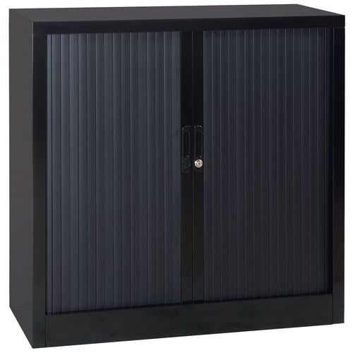 Armoire Basse A Rideaux En Kit Largeur 120 Cm Manutan Fr