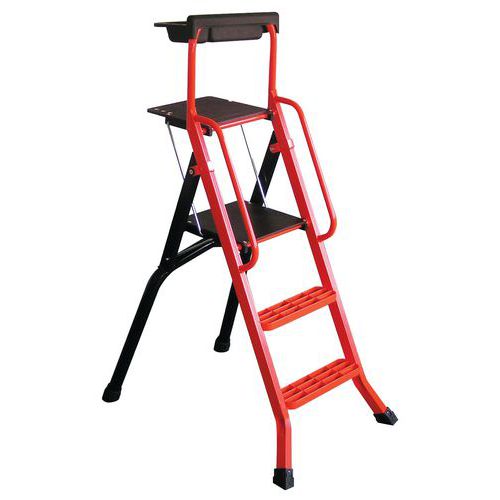 Escabeau Pro Aluminium LescaboÂ® 70 Cm