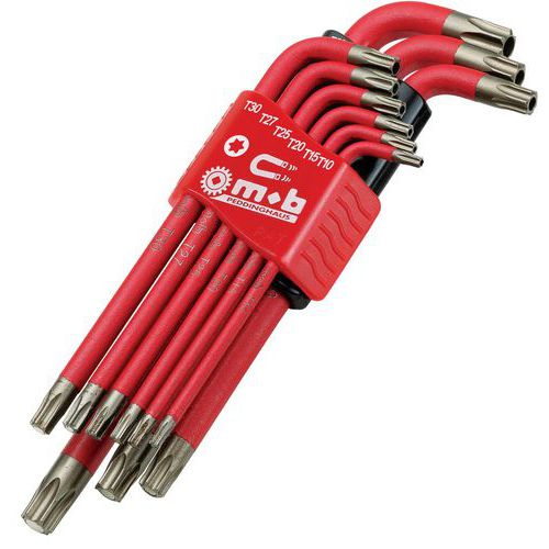 Mob 1 Ã‰tui De 9 Clé Mâles Torx Avec Aimant - Mob